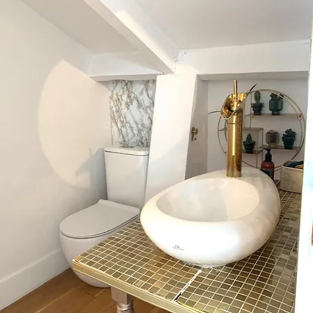 Spacious Comfortable Quiet Duplex Puteaux